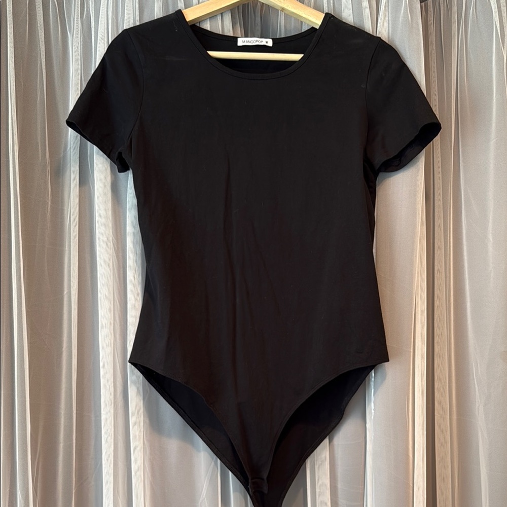 Mango Black Bodysuit